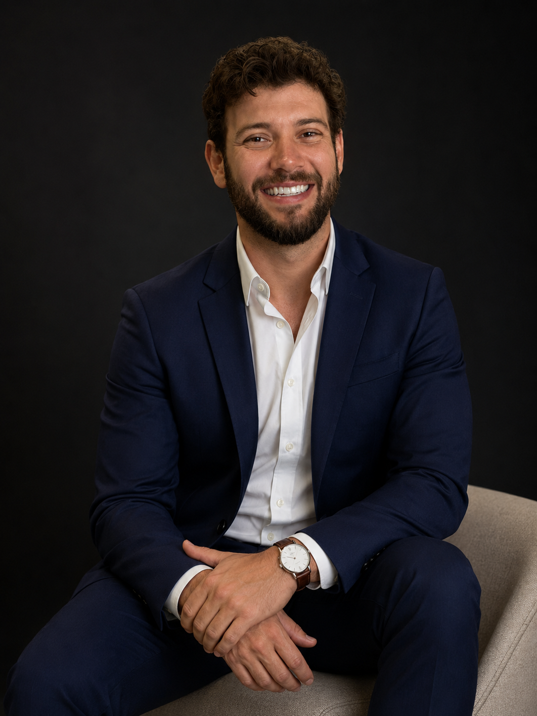 Retrato de Luiz Hernandez, consultor imobiliário
